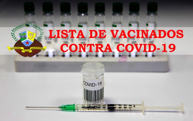 Lista de Vacinados contra Covid-19