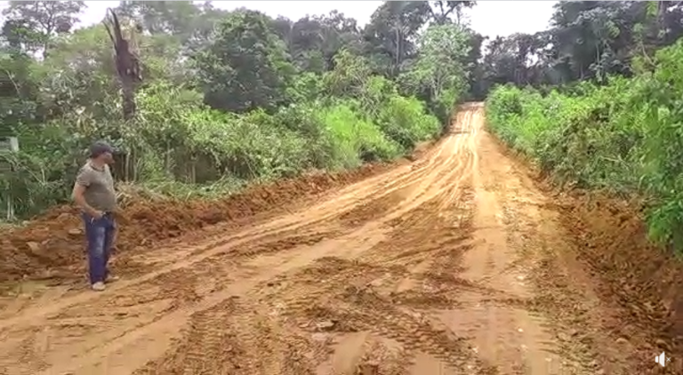 SEMITS faz recuperação da estrada que dá acesso ao Distrito Apolinário