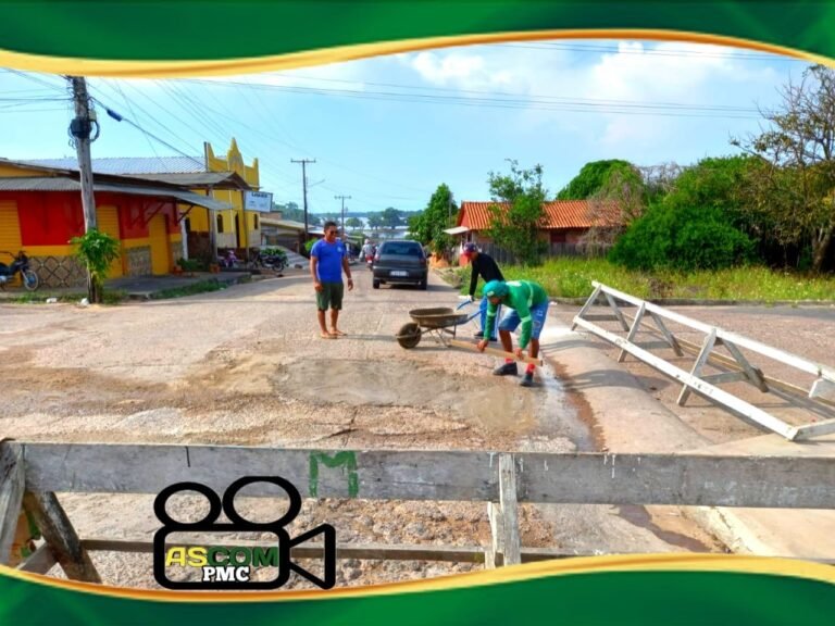 Secretaria de Infraestrutura continua o trabalho de recuperação de vias urbanas