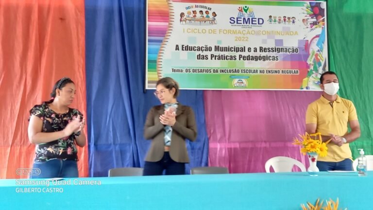 Secretaria de Educação promove o Ciclo de Formação Continuada 2022