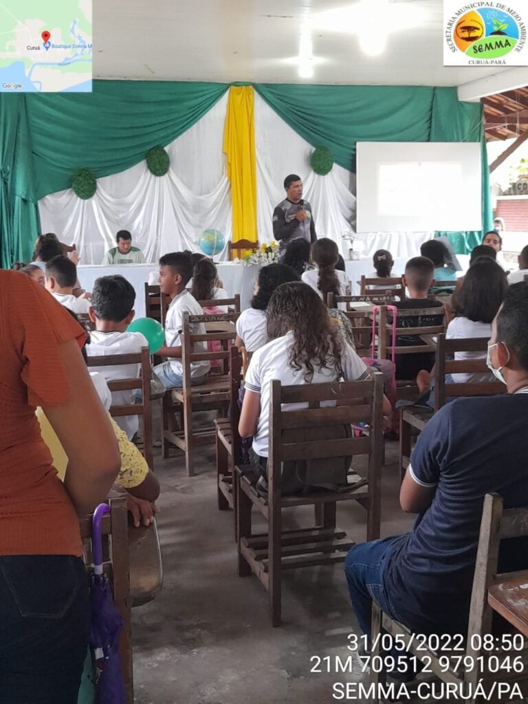Palestras e plantio de árvores marcam a abertura da SEMANA DO MEIO AMBIENTE em Curuá