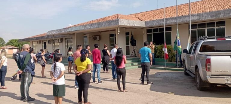 Abertura da Semana da Pátria no Prédio da Prefeitura de Curuá