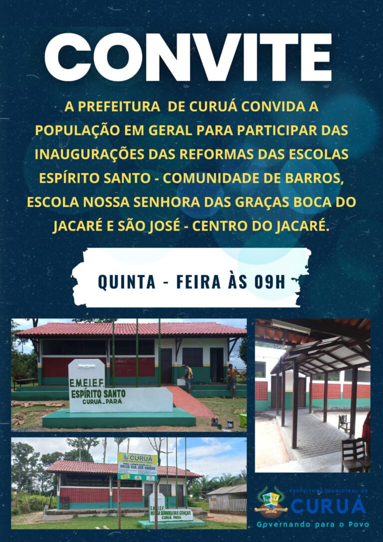 CONVITE ESPECIAL AOS CURUAENSES.