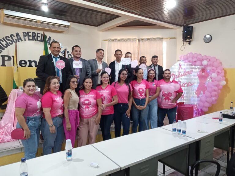 Programação do Outubro Rosa.