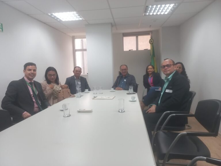 O prefeito em Audiência no FNDE